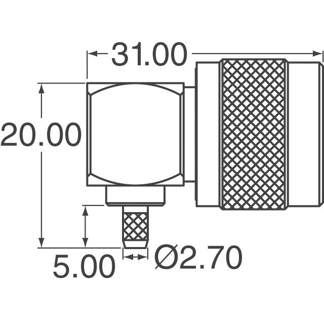 CONN012 Linx Technologies Inc.  Assemblages de connecteurs coaxiaux (RF)